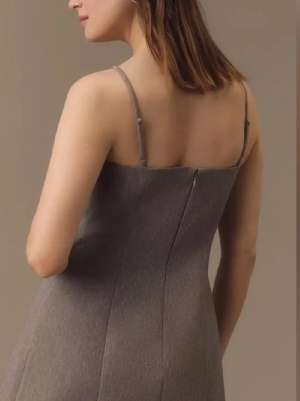 Square Neck Shift Mini Dress - Picture 5 of 11